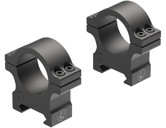 Leupold Open Range Cross-Slot Rings, 1" Medium, Matte - 030317029050 
