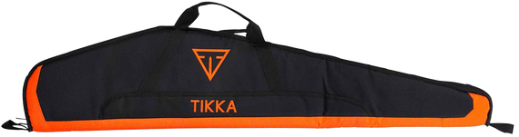 Beretta Tikka X Rifle Case, 600D Polyester, Black/Orange, 49" - 082442901602 
