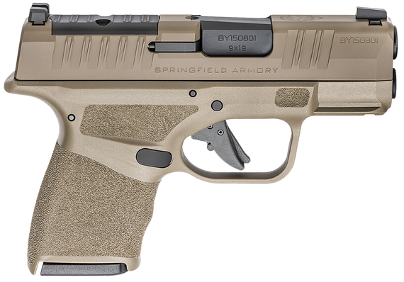 Springfield Hellcat OSP, 9MM, 3.00" Barrel, 13+1 Rds, Flat Dark Earth - 706397984809 