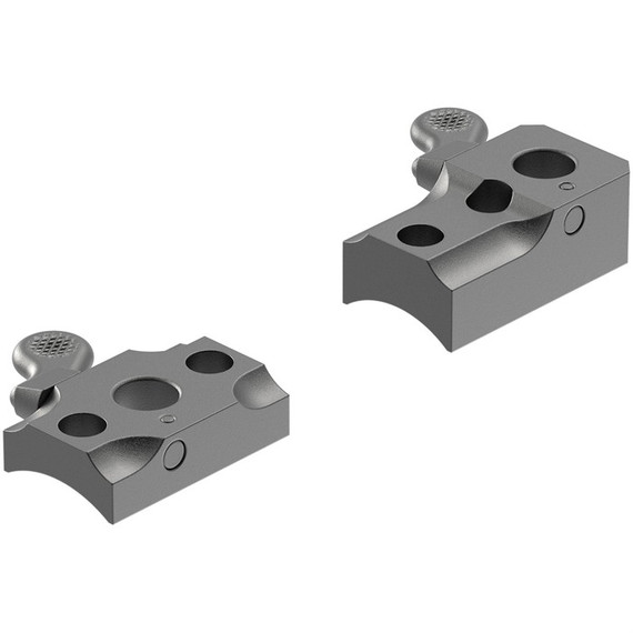 Leupold Quick Release Bases, 2 Piece, Matte Black - 030317500566 