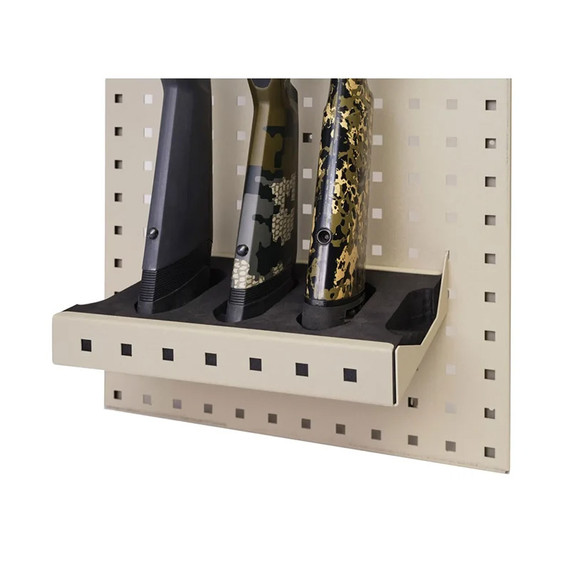 Hornady Square-Lok Vertical Gun Rack, 3-Gun, Modular Organizing System - 090255957853