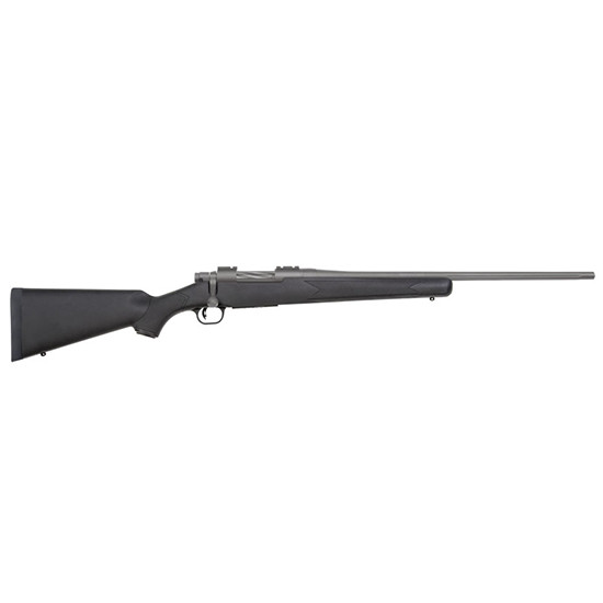 Mossberg Patriot Synthetic, .270 WIN, 22.00" Barrel, 5 Rds, Cerakote Stainless - 015813280099 