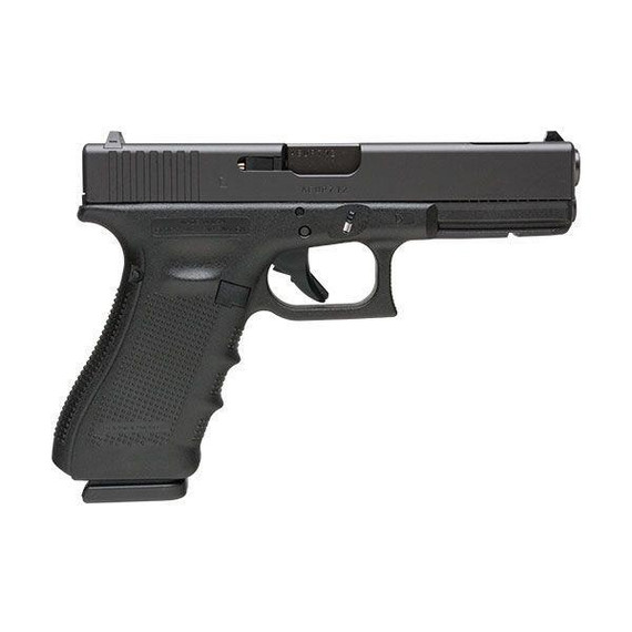 Glock G17 Gen 4, 9MM Luger, 4.5" Barrel, 17 Rds, Black - 764503040993 