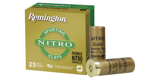Remington Premier STS 20264, 12 Gauge, 2.75" Shell, 1 1/8 oz, 7.5 Shot, 25 Per Box, 10 Cs - 047700316208 