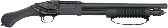 Mossberg 590 Shockwave, 12 Gauge, 14.38" Barrel, 5+1 Rds, Matte Blued - 015813506380 