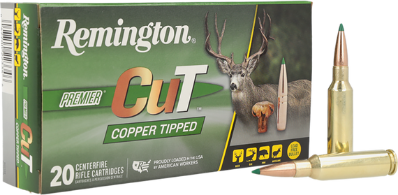 Remington Premier Cut 6.5 Creedmoor, 120gr, Copper Tipped, 20 Rounds