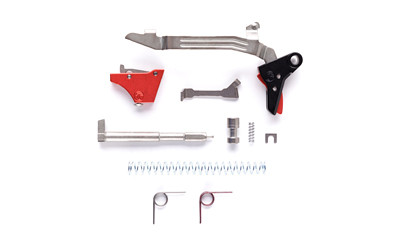 Timney Ultimate Builder's Kit, Straight Aluminum Trigger, Black - 081950825653 