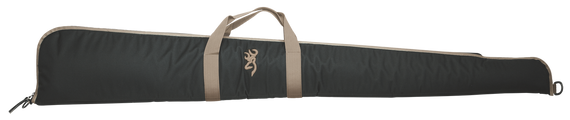 Browning Plainsman Shotgun Case, 600D Polyester, Black/Tan - 023614204602 