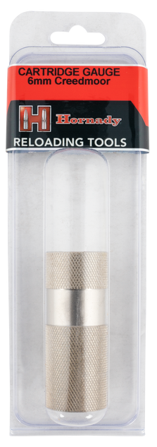 Hornady Lock-N-Load Cartridge Gauge, 6mm Creedmoor, Silver - 090255807202 
