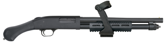 Mossberg 590 Shockwave Shock 'N' Saw, 12 GA, 14.38" Barrel, 5+1 Rds, Blued Black 