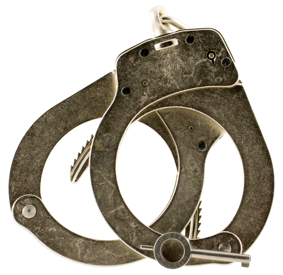 Smith & Wesson Model 1, Push Pin Double Lock, Nickel Steel, Adjustable - 022188501322 