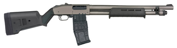 Mossberg 590M Pro, 12GA, 18.5" Barrel, 10+1 Rds, Black - 015813502214 