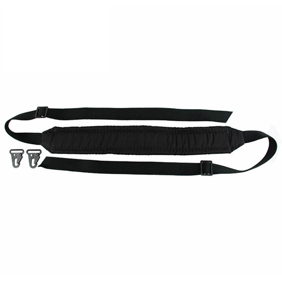FN M249S Sling with Hardware, Military-Issue Padded Strap, Black 