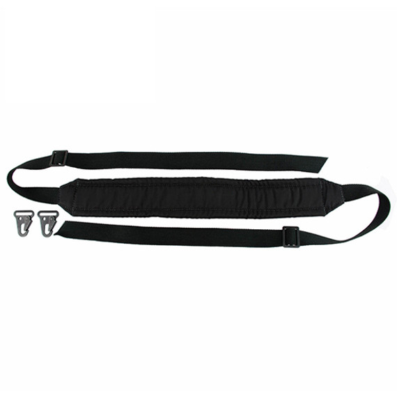 FN M249S Sling with Hardware, Military-Issue Padded Strap, Black