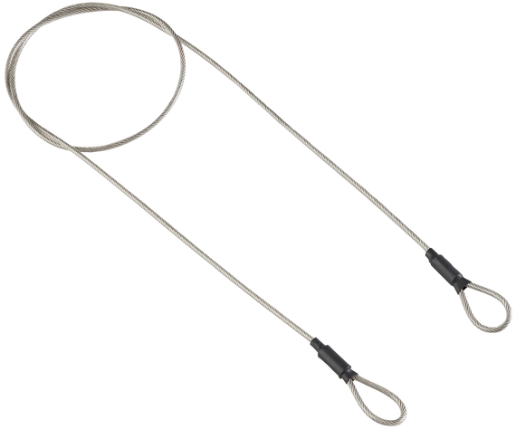 Streamlight Speedlocker Security Cable, 36" Length, Silver, Metal - 080926590021 