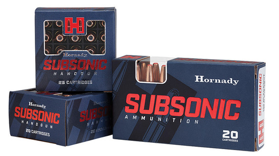 Hornady SubSonic 350 Legend, 250 Gr Sub-X, 20 Rounds - 090255811988 