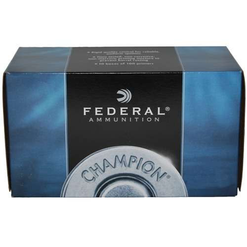 Federal Champion Centerfire Primer, .155 Caliber, 100 Rds, Large Pistol Magnum - 029465056278 
