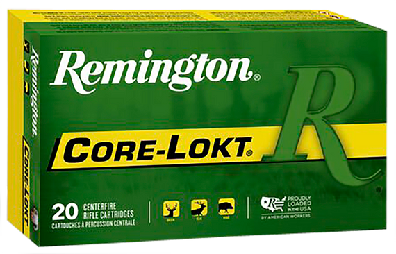 Remington Core-Lokt 29049, 6MM CREEDMOOR, 100gr Pointed Soft Point, 20 Rds - 047700479309 