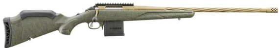 Ruger American Rifle Gen II Predator, 30-06 SPRG, 22" Barrel, 4 Rds, Burnt Bronze/Green - 736676469437 