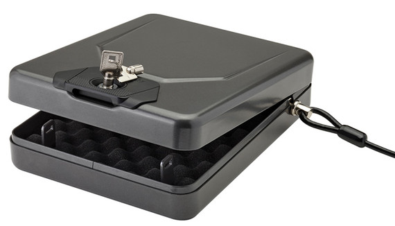Hornady Alpha Elite Lock Box, Tamper-Proof Construction, Black Finish - 090255981537 