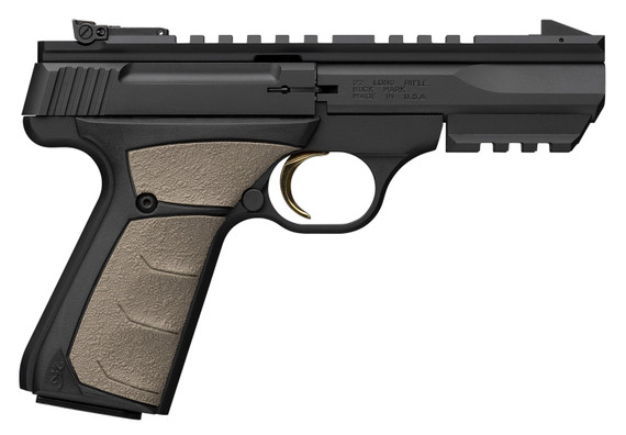 Browning Buck Mark Black Label FDE, 22 LR, 4.00" Barrel, 10 Rds, Flat Dark Earth - 023614867180 