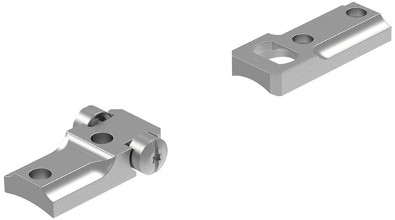 Leupold Base 2-Piece 70 Rev/Front-Rear, Silver Finish - 030317500245