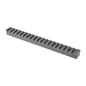Ruger Precision 0 MOA Pic Rail Scope Base, Lightweight, Anodized - 736676905539 
