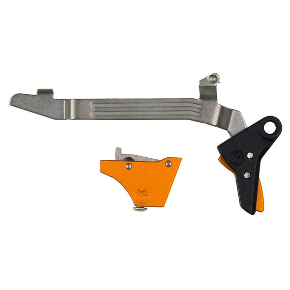 Timney Alpha Competition, 3 lb. Pull Weight, Orange Anodized - 081950753727 