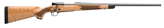 Winchester Model 70 Super Grade, 270 WIN, 24.00" Barrel, 5+1 Rds, High Polished Blued - 048702006012 