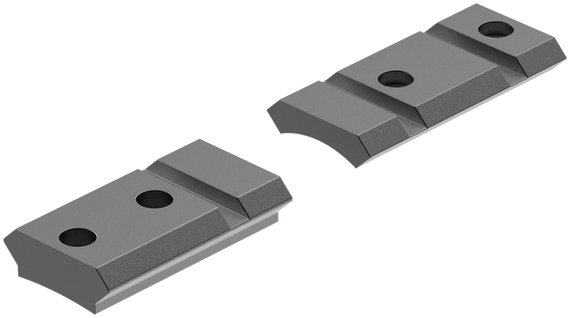 Leupold QRW Cross-Slot Base Set, Matte Black, Weatherby Mark V - 030317012816