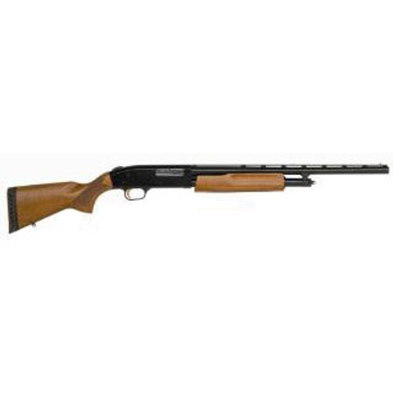 Mossberg 505 Youth, 20GA, 20.00" Barrel, 5 Rds, Blued Wood - 015813571104 