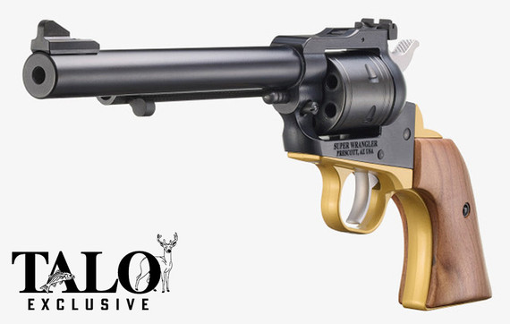 Ruger Super Wrangler, 22LR/22WMR, 6.5" Barrel, 6 Rds, Midnight Blue - 736676020607 