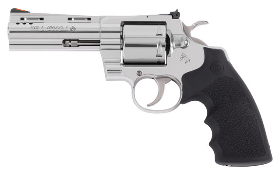 Colt CLT Grizzly, 357 Magnum, 4.25" Barrel, 6 Rds, Stainless Steel 