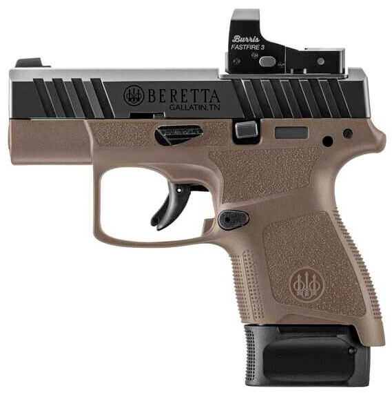 Beretta APX A1 Carry, 9MM, 3.00" Barrel, 8 Rds, Flat Dark Earth - 082442969381 