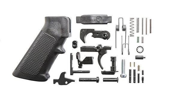 Daniel Defense Lower Parts Kit, Black Finish 