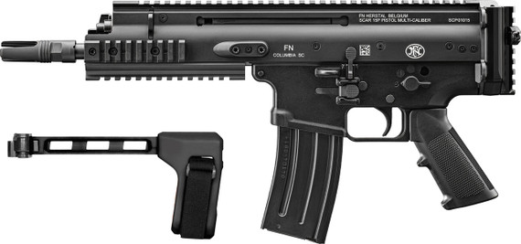 FN SCAR 15P, 5.56 NATO, 7.5" Barrel, 10 Rds, Black - 845737020231 