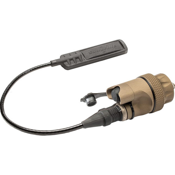SureFire DS07, Dual-Switch/Tailcap Assembly, 7" Switch Cable, Tan 