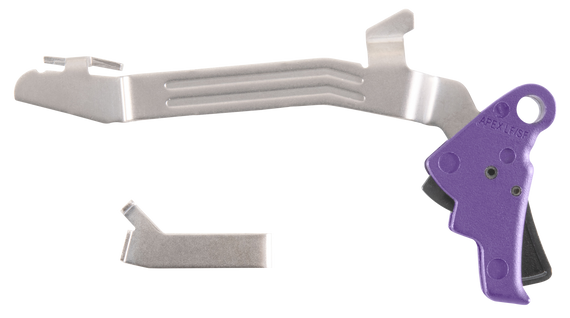 Apex Tactical Action Enhancement, Slim Purple Drop-In, Compatible w/Glock 43/43X/48 - 854751007623 