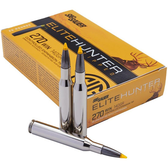 SIG Sauer Elite Hunter Tipped, 270 WIN, 20 Rds - 798681619689 
