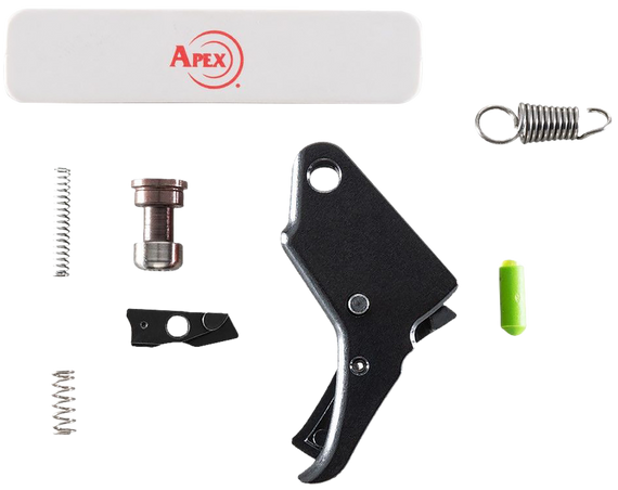 Apex Tactical Action Enhancement Trigger & Duty/Carry Kit, Black, Drop-In - 854263007463 
