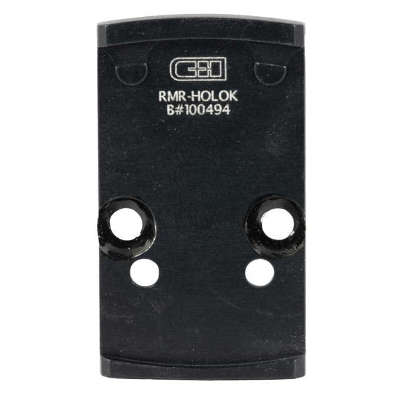 C&H Precision Weapons CHP Adapter Plate, Converts RMR Footprint to Holosun 407K/507K, Anodized Finish, Black - 616943732214 