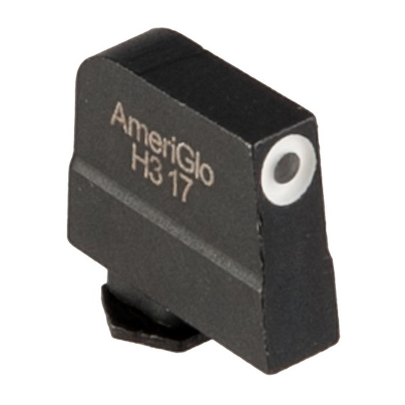 AmeriGlo Tritium Front Sight, Green Dot, White Outline, for Glock - 644406910480 