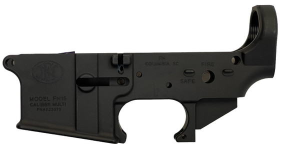 FN FN15 Stripped Lower, 223 Rem | 5.56 NATO, Black Anodized - 845737012090 