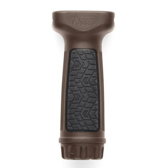 Daniel Defense Vertical Foregrip, Ergonomic Design, Mil-Spec Brown Finish 