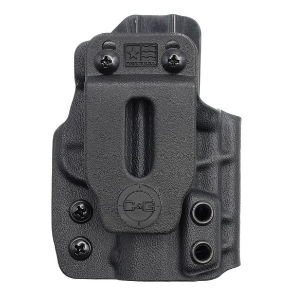 C&G Holsters S&W Bodyguard 2.0 Covert IWB RH Kydex Holster, Black