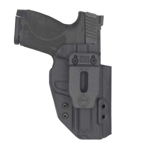 C&G Holsters S&W M&P Compact 9/40 IWB Covert RH, Optics Ready, Adjustable Retention, Black