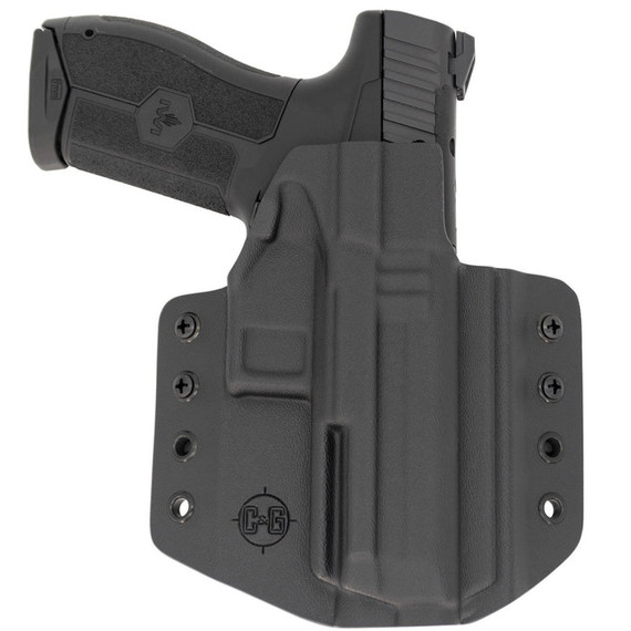 C&G IWI MASADA OWB RH Covert Kydex Holster, Black - 840339738881 