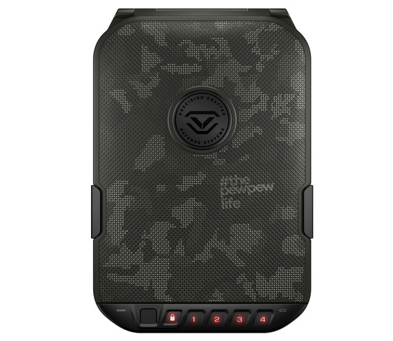 Vaultek LifePod 2.0 Colion Noir Edition, Signature Printed Camo, Genuine Leather Lid Organizer - 850012691389 