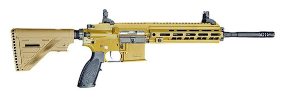 Umarex HK416 .22 LR, 16.1" Barrel, 10 Rds, H&K FDE - 642230267749 