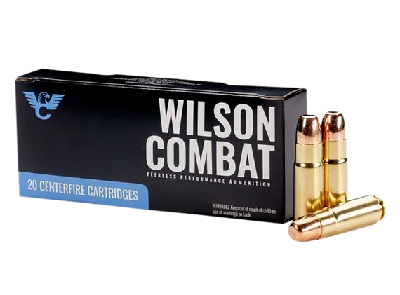 Wilson Combat A458300RNFP, 458 SOCOM, 300gr Round Nose Flat Point, 20 Rds - 811826026248 